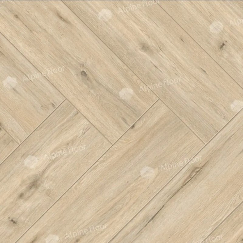 Ламинат Alpine Floor LF102-01 Дуб Лион Herringbone 8 Pro NEW Английская елка в Минске купить в Минске