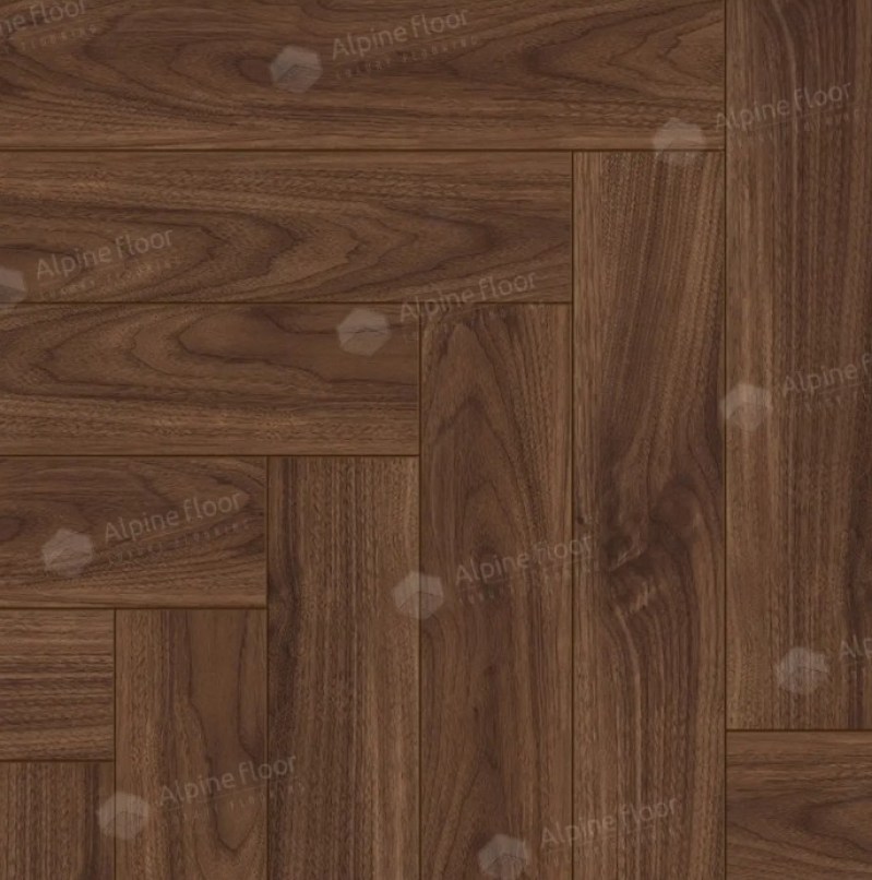 Ламинат Alpine Floor LF105-12 Орех Трентино Herringbone 12 Английская елка