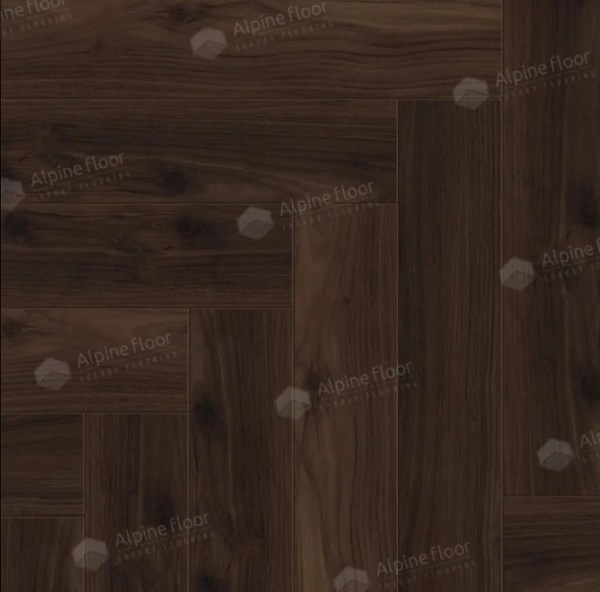 Ламинат Alpine Floor LF105-14  Дуб Абруццо Herringbone 12 Английская елка