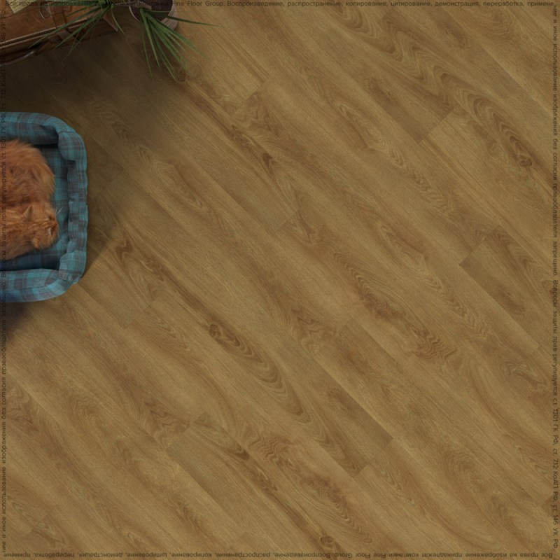 Кварц-винил Файн Флор (Fine Floor) - FF-1508 Дуб Квебек Wood 2024