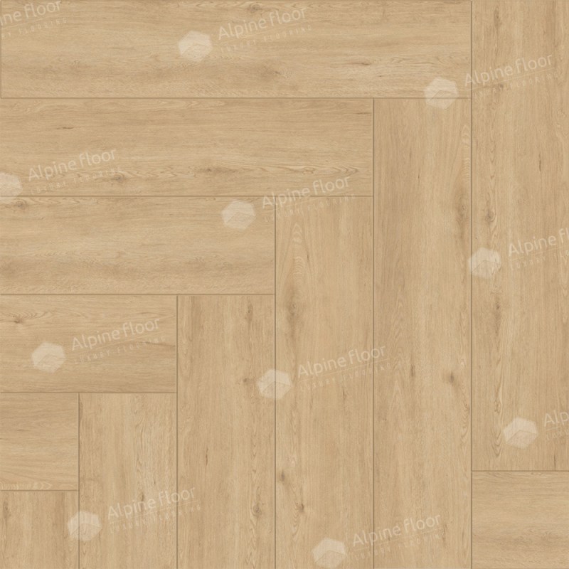 Кварц-винил LVT Alpine Floor ЕСО 16-26 Дуб Лесат Parquet LVT