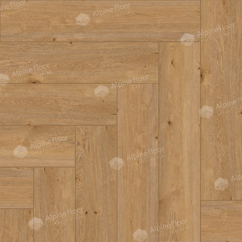 Кварц-винил LVT Alpine Floor ЕСО 16-27 Дуб Хатиса Parquet LVT