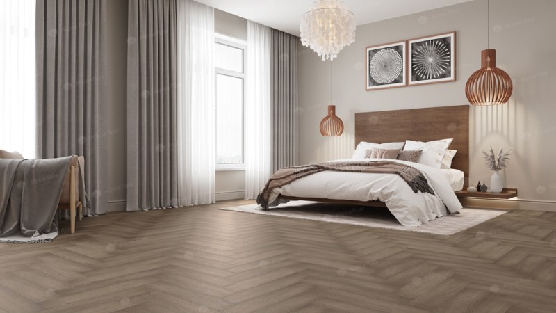 Кварц-винил SPC Alpine Floor ЕСО 13-7 Дуб Насыщенный Parquet Light