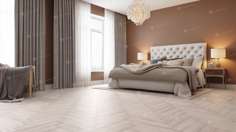 Кварц-винил SPC Alpine Floor ЕСО 13-9 Голубой Лес Parquet Light