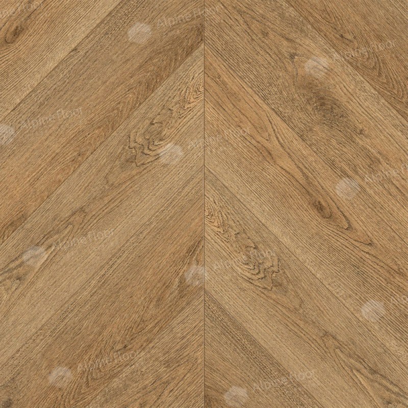 Кварц-винил SPC Alpine Floor ECO 18-15 Дуб Буна Chevron