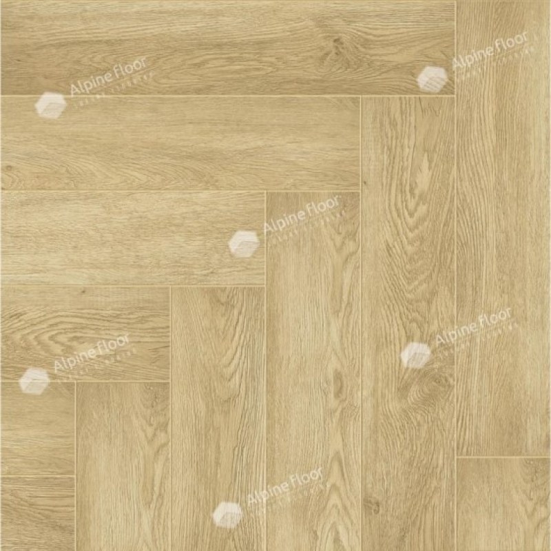 Кварц-винил ABA Alpine Floor ECO 19-3 Дуб Ваниль Селект Parquet Premium