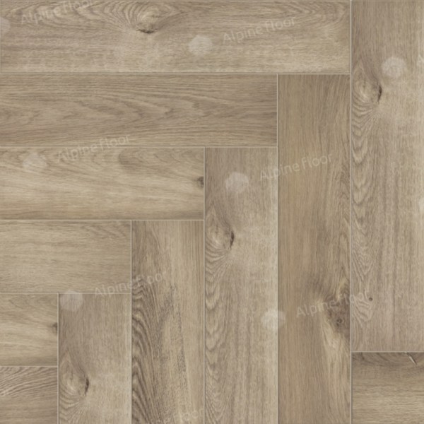Кварц-винил ABA Alpine Floor ECO 19-5 Дуб Натуральный Отбеленный Parquet Premium