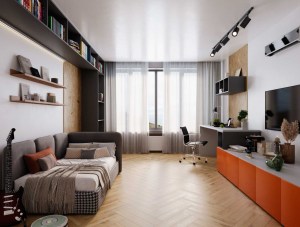Кварц-винил SPC Floor Natisston Unique Дуб Тотак 5004-04 Английская елка