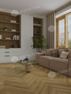 Кварц-винил SPC Alpine Floor ECO 29-11-R Антей Титан Паркет купить в Минске