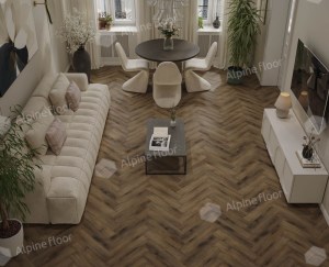 Кварц-винил SPC Alpine Floor ECO 29-3-R Центурион Титан Паркет купить