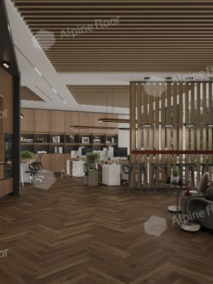 Кварц-винил SPC Alpine Floor ECO 29-4-R Минос Титан Паркет купить в Минске