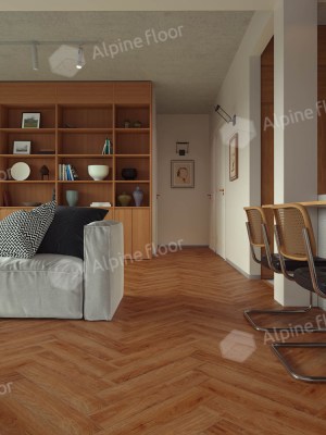 Кварц-винил SPC Alpine Floor ECO 29-6-R Олимп Титан Паркет купить в Минске