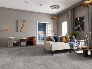 Ламинат Eversense (Еверсенс) - Мрамор серый EL1002 Large в интерьере