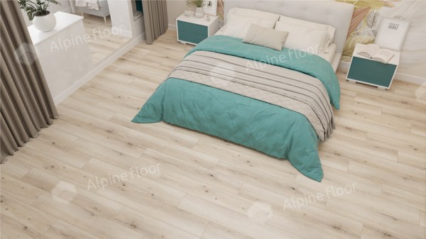 Ламинат Alpine Floor LF100-01 Дуб Верона Aura в Минске в интерьере