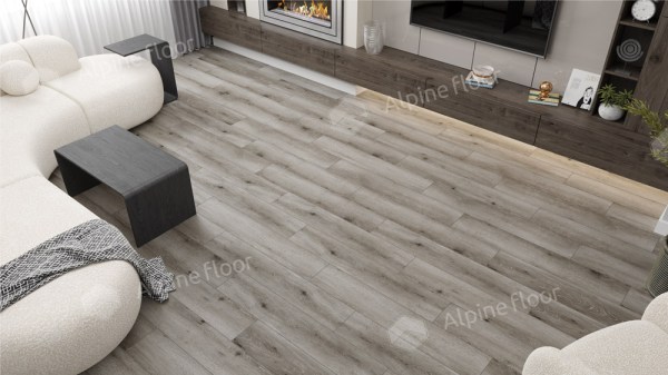 Ламинат Alpine Floor LF100-09 Дуб Бергамо Aura в Минске в интерьере