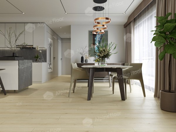 Ламинат Alpine Floor LF100-17 Дуб Боргезе Aura в Минске в интерьере
