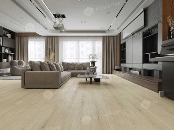 Ламинат Alpine Floor LF100-18 Дуб Альтори Aura в Минске в интерьере