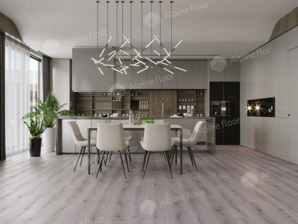 Ламинат Alpine Floor LF100-19 Дуб Катания Aura в Минске в интерьере