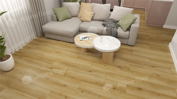 Ламинат Alpine Floor LF101-06 Дуб Ливорно Intensity в Минске в интерьере