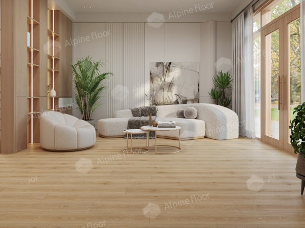Ламинат Alpine Floor LF101-20 Дуб Сиена Intensity в Минске в интерьере
