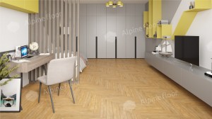 Ламинат Alpine Floor LF102-04 Дуб Тулуза  Herringbone 8 Pro NEW Английская елка в Минске