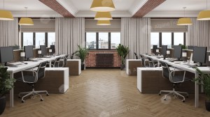 Ламинат Alpine Floor LF102-07 Дуб Прованс  Herringbone 8 Pro NEW Английская елка в Минске