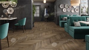 Ламинат Alpine Floor LF102-11 Дуб Анжу  Herringbone 8 Pro NEW Английская елка в Минске