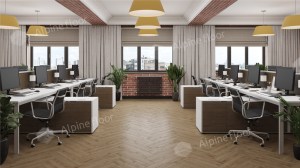Ламинат Alpine Floor LF106-07 Дуб Прованс  Herringbone 12 Pro NEW Английская елка в Минске