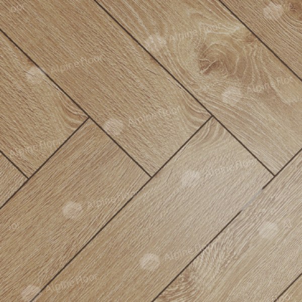 Ламинат Alpine Floor LF107-07 Дуб Тироль Herringbone 10 Английская елка в Минске в интерьере
