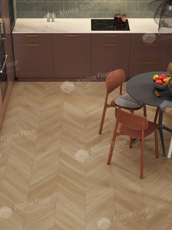 Ламинат Alpine Floor LF109-01 Дуб Монте-Роза Chevron Art Французская елка в Минске