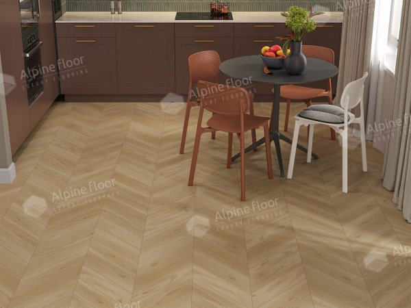Ламинат Alpine Floor LF109-01 Дуб Монте-Роза Chevron Art Французская елка в Минске купить в Минске
