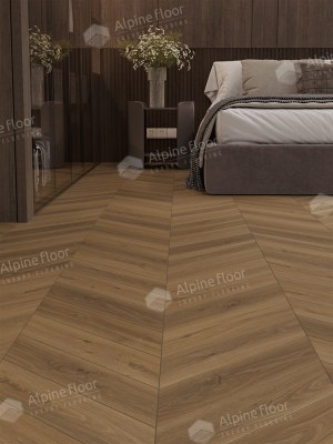 Ламинат Alpine Floor LF109-07 Дуб Тибет Chevron Art Французская елка в Минске