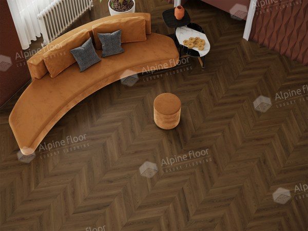 Ламинат Alpine Floor LF109-09 Дуб Денали Chevron Art Французская елка в Минске купить в Минске