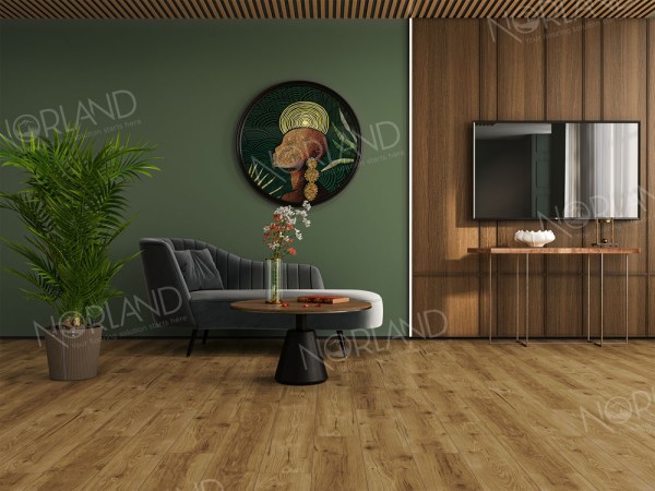 Ламинат Nordland - LF301-18 Дуб Корсика Elegant в интерьере