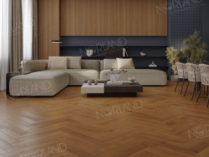 Ламинат Norland - LF303-13 Дуб Помона Herringbone Elegant (Английская елка) в Минске