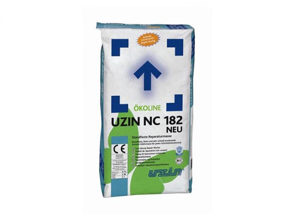 UZIN NC 182 - быстро затвердевающая цементная прочная ремонтная масса