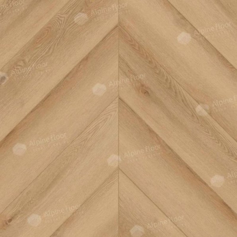 Кварц-винил SPC Alpine Floor ECO 18-19 Дуб Самерсет Chevron