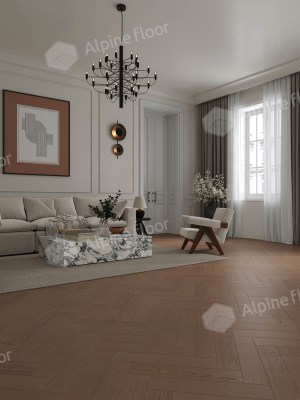 Кварц-паркет Alpine Floor (Приоритет Паркет) - ECO 30-4 Дуб Престижный купить в Минске
