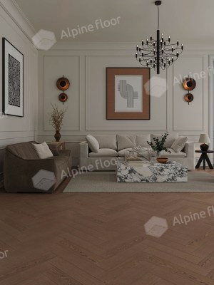 Кварц-паркет Alpine Floor (Приоритет Паркет) - ECO 30-4 Дуб Престижный цена за м2