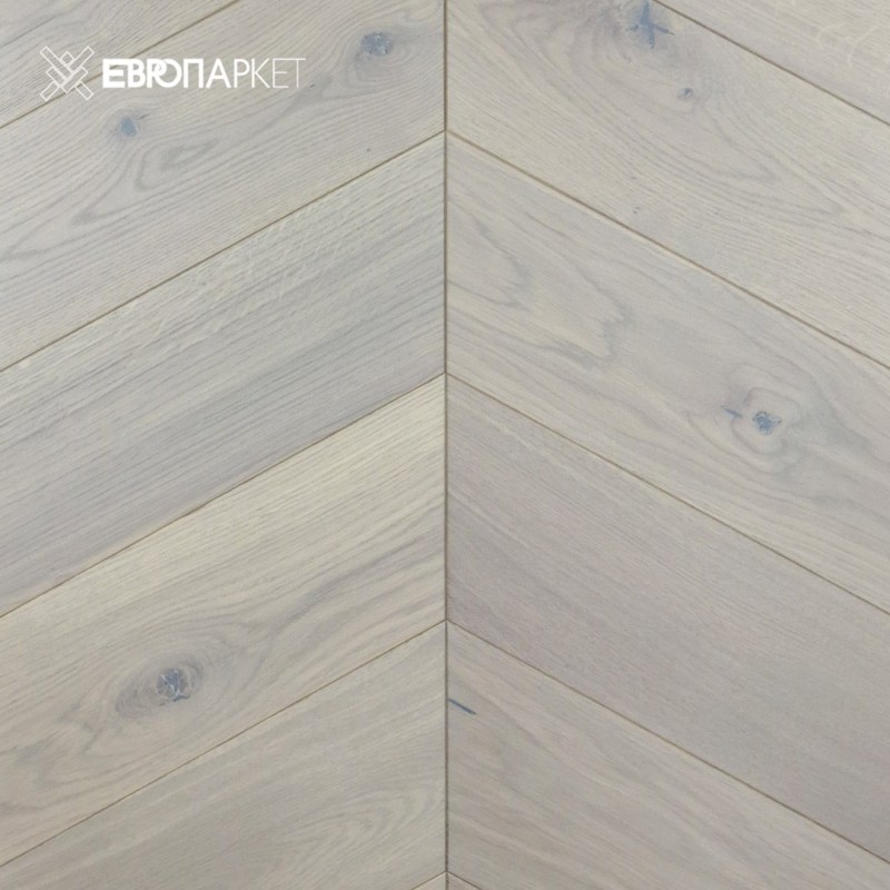 Паркетная доска Тарвуд (Tarwood) - Дуб Скай, Рустик 14х140х500мм, Французская елка