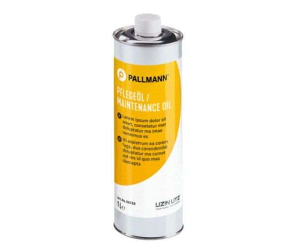 Pallmann Pflegeol / Maintenance Oil - масло-воск для восстановления и очистки паркета под маслом 1л