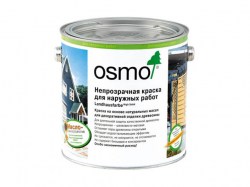 Osmo - непрозрачная, цветная краска Landhausfarbe 0,125/0,75/2,5л