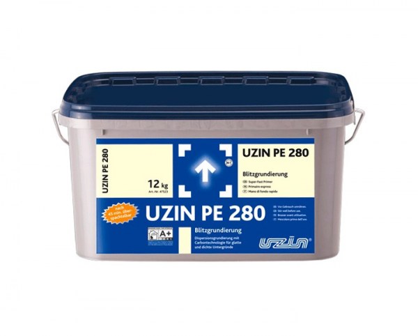 UZIN PE 280 грунтовка для срочных работ на карбоновой основе 12 кг