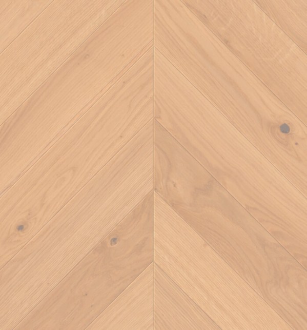 Паркетная доска Living Tree - Дуб Шоколадный, Натур (13,5х110х515мм) Французская елка