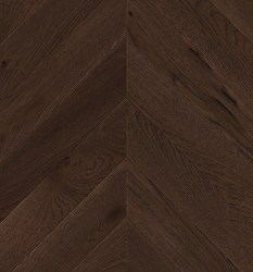 Паркетная доска Living Tree - Дуб Шоколадный, Натур (13,5х110х515мм) Французская елка