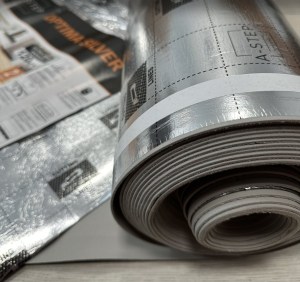 A-STEP Optima Silver 2мм - подложка под ламинат 2мм, рулон 15м.кв