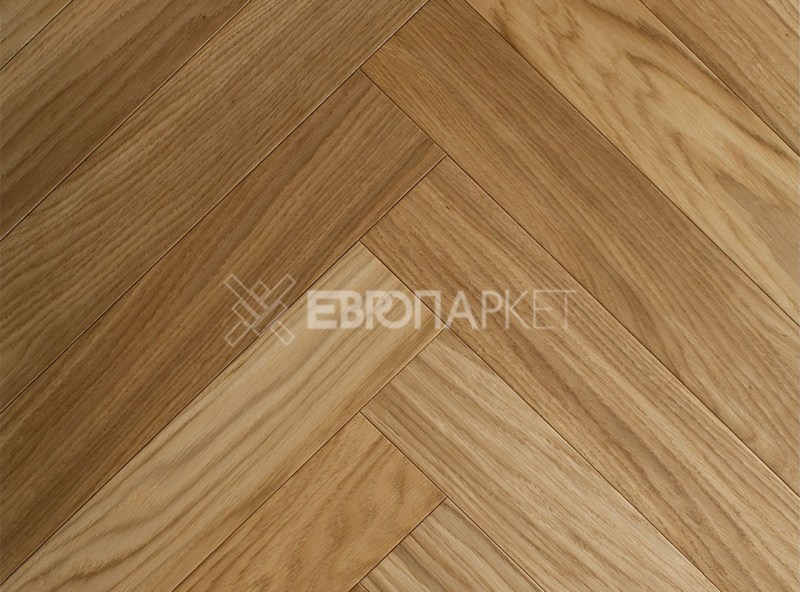 Паркетная доска Смолевичи Дуб Натуральный Селект Английская елка