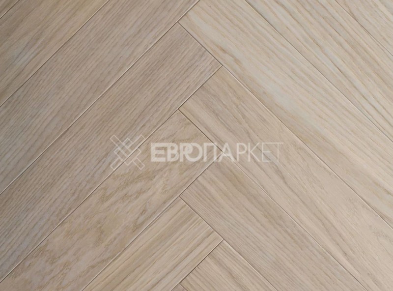 Паркетная доска Смолевичи Дуб Ванильный Селект Английская елка
