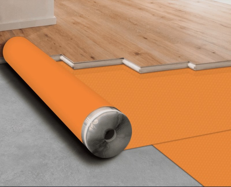 A-STEP Expert Soundproof 2мм - подложка под ламинат, паркетную доску 2мм, рулон 15м.кв