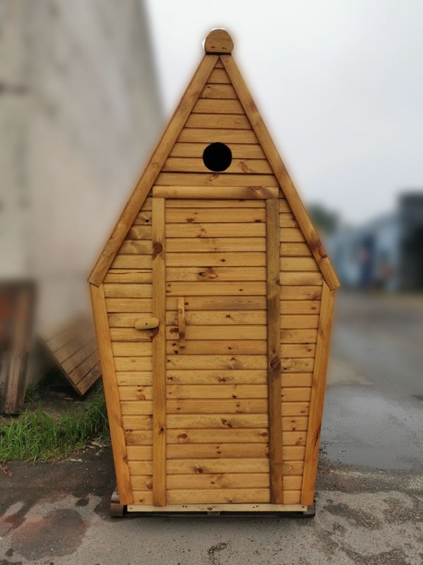 Купить готовый деревянный туалет на дачу в Минске